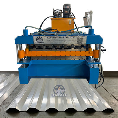 “USA Market Popular 6 Rib & 6 Rib Trapezoidal Sheet Double Layer Roll Forming Machine Dual Layer Galvanized Steel Roof Wall Panel Making Equipment”