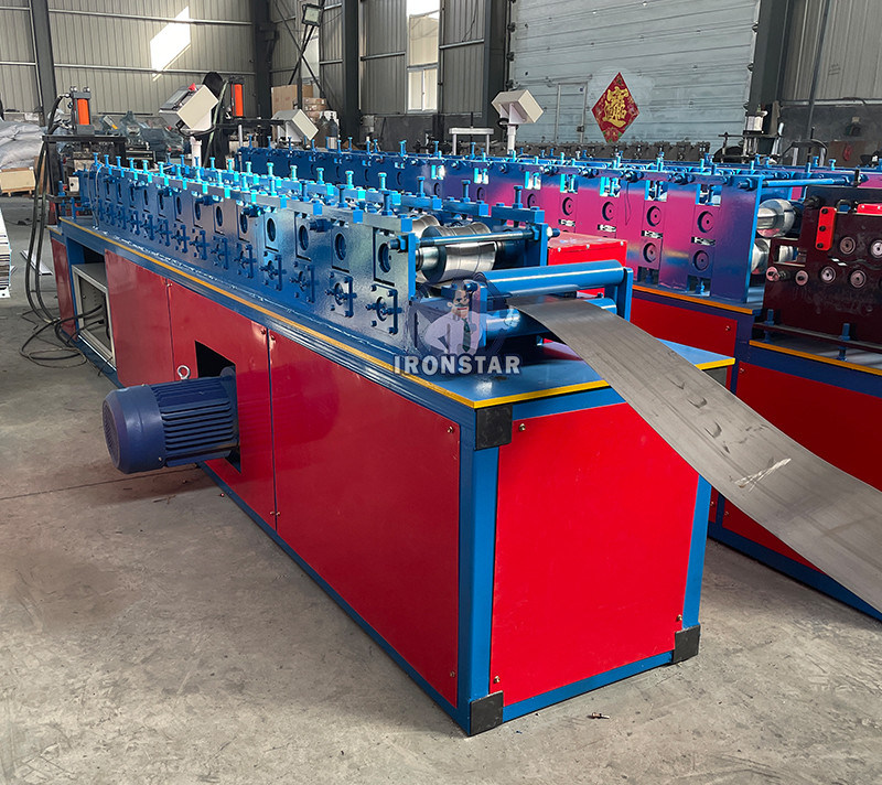 “Flower Pattern Door Shutter Roll Forming Machine with 8–20 m/min Working Speed and Heavy-Duty Welded Steel Frame”