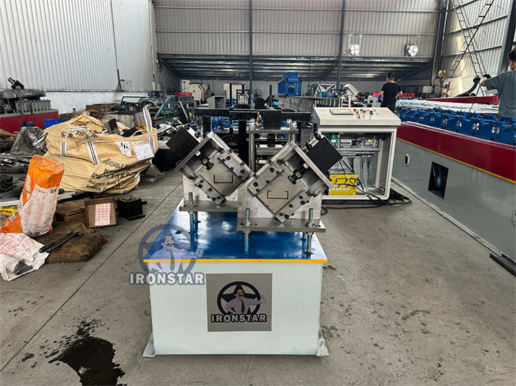 “2 In 1 6 Inch C Stud & U Track Roll Forming Machine PLC Quick Size Change C Purlin U Wall Track Cold Roll Former Galvanized PPGI Light Gauge Steel Framing Making Equipment For America ”