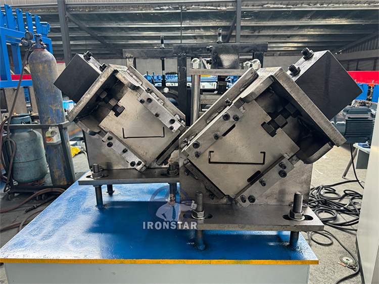 “2 in 1 3.5 Inch C Channel U Stud Roll Forming Machine PLC Quick Change C Purlin U Track Profile Cold Roll Former Galvanized PPGI Light Gauge Steel Framing Making Equipment For America  ”