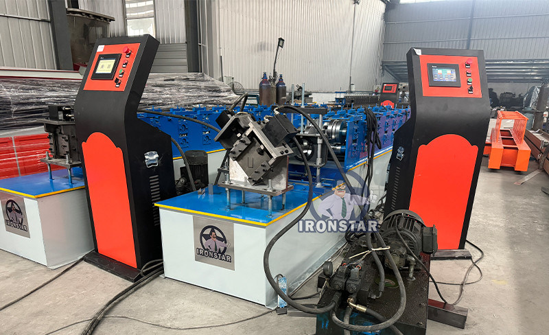 “Automatic Multi-function U Purlin Roll Forming Machine Galvanized Steel U Channel Forming Equipment For Nepal High Efficiency 2 In 1 U Shape Roll Former Construction Building U Purlin machine”